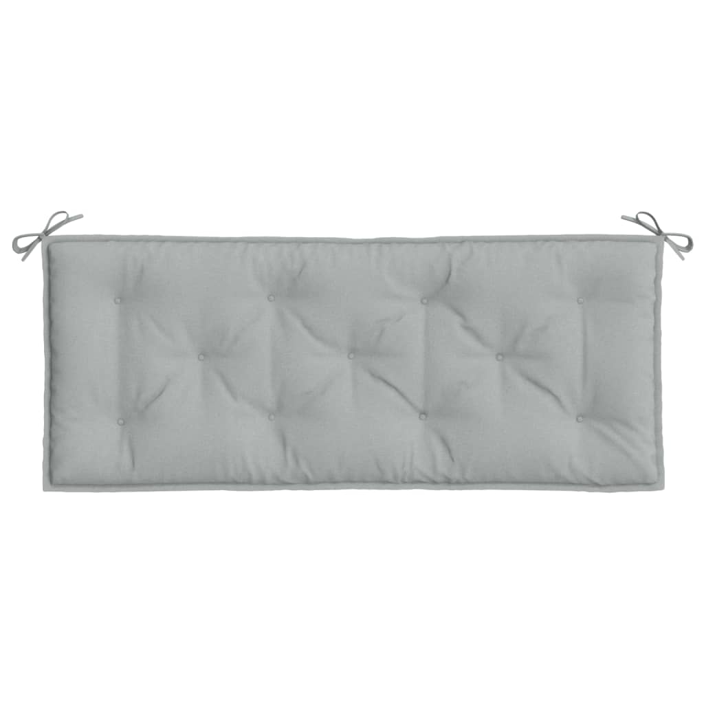 Gartenbank-Auflage Melange Anthrazit 100x50x7 cm Stoff