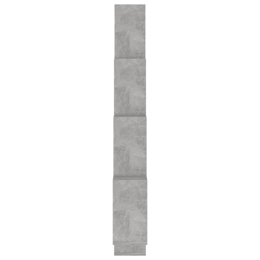 Würfelregal Weiß 90x15x119 cm Holzwerkstoff