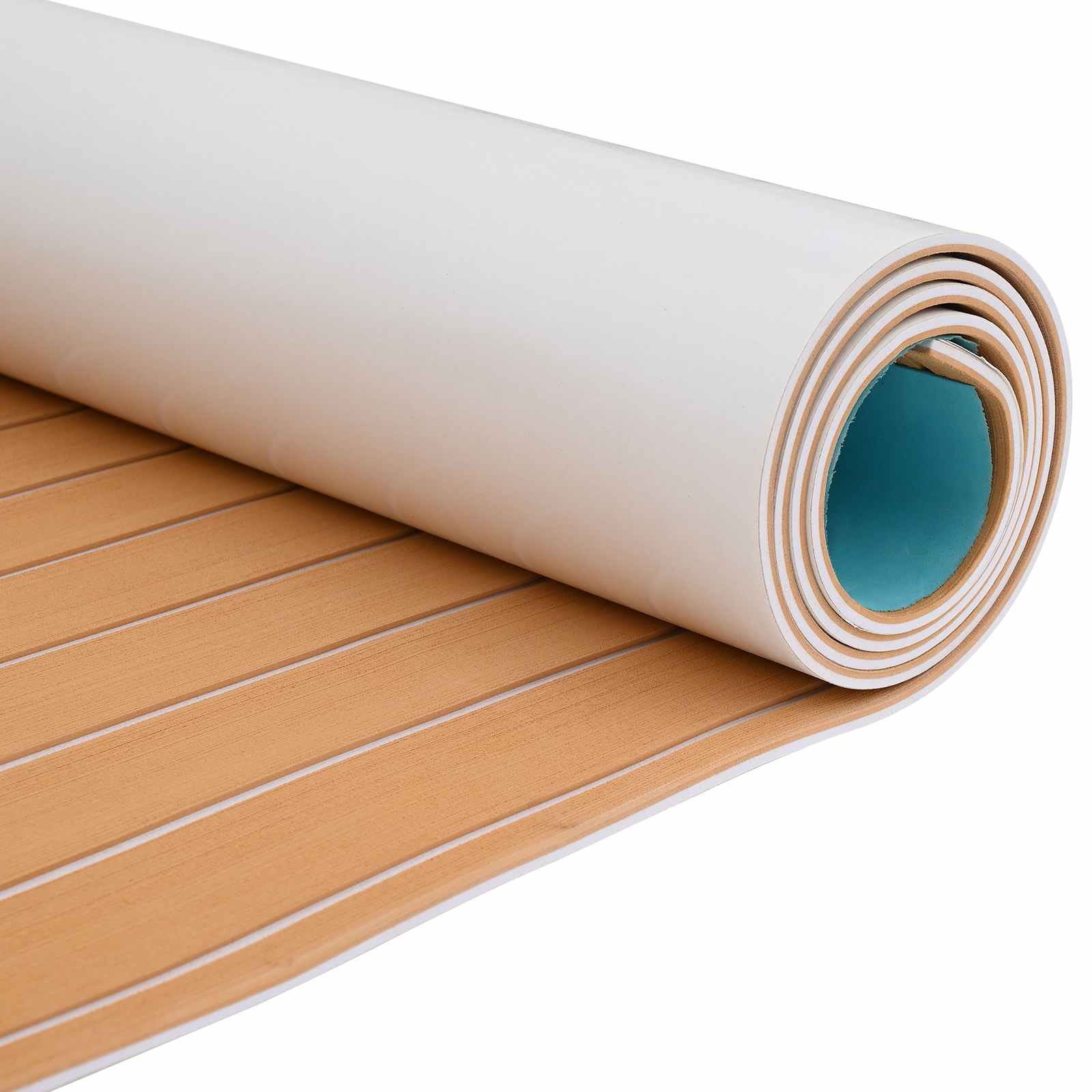 Bootsmatte Braun und Schwarz 240 x 90 cm EVA