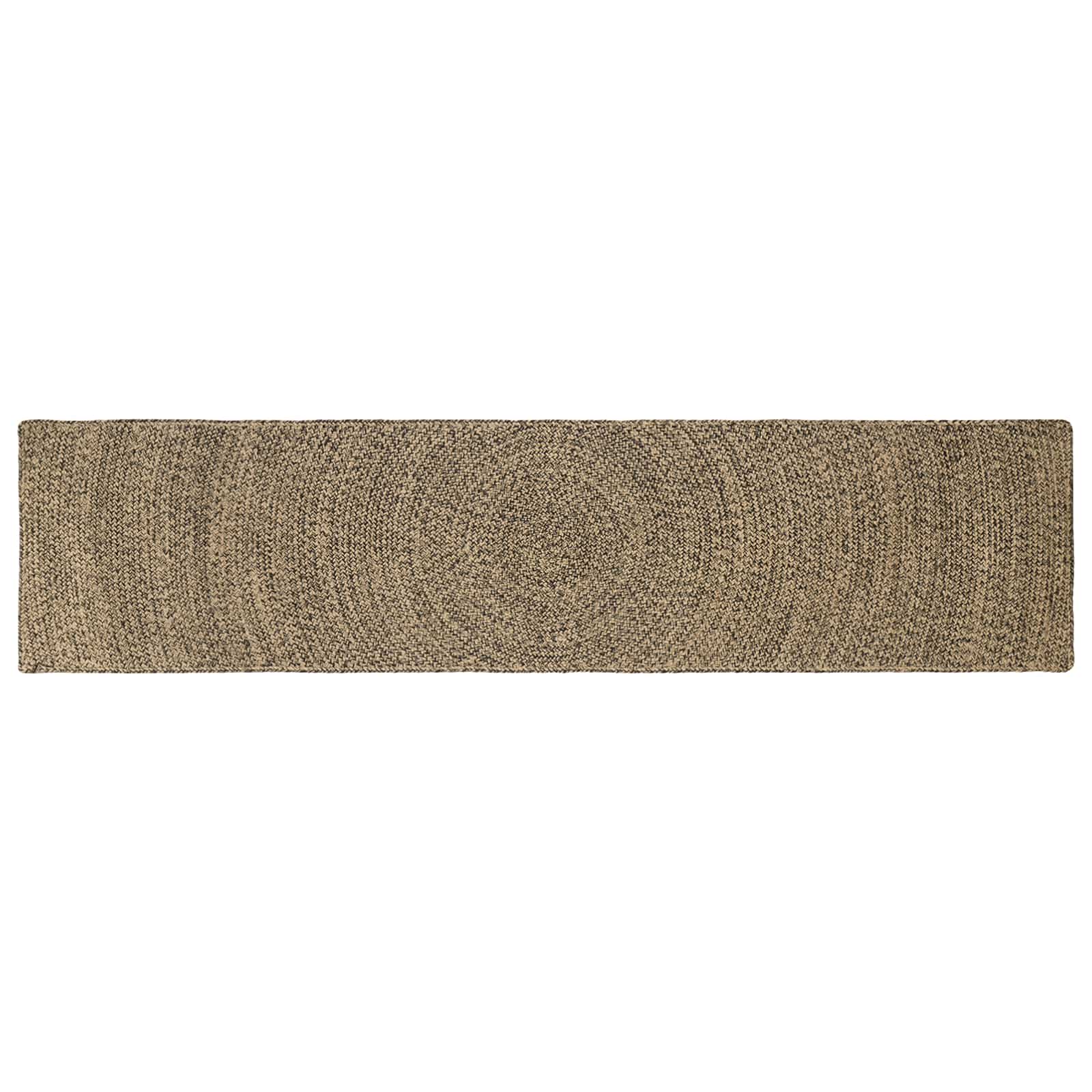 Bereichsteppiche Natürlich und Weiß 60 x 250 cm Jute