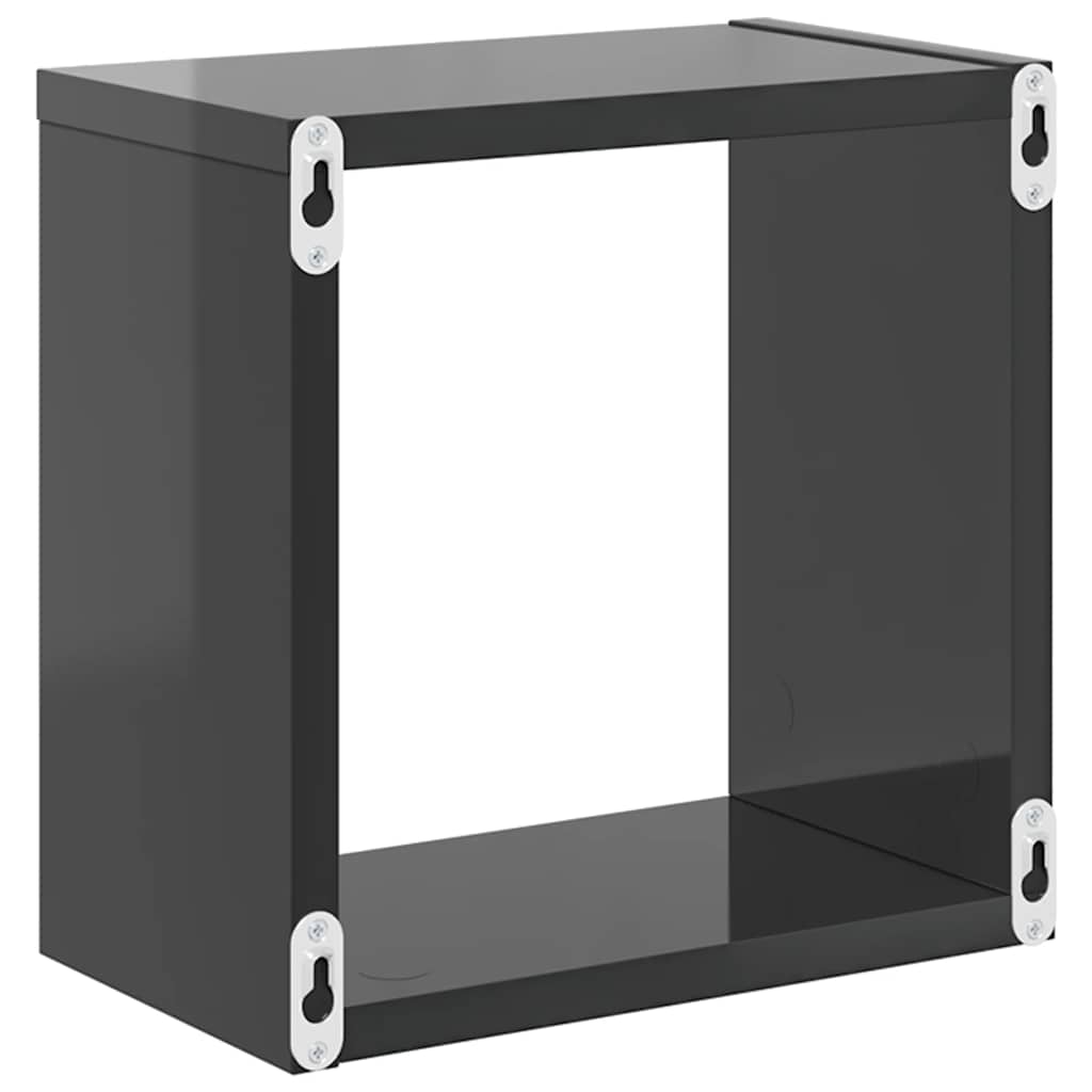 Würfelregale 2 Stk. Weiß 30x15x30 cm