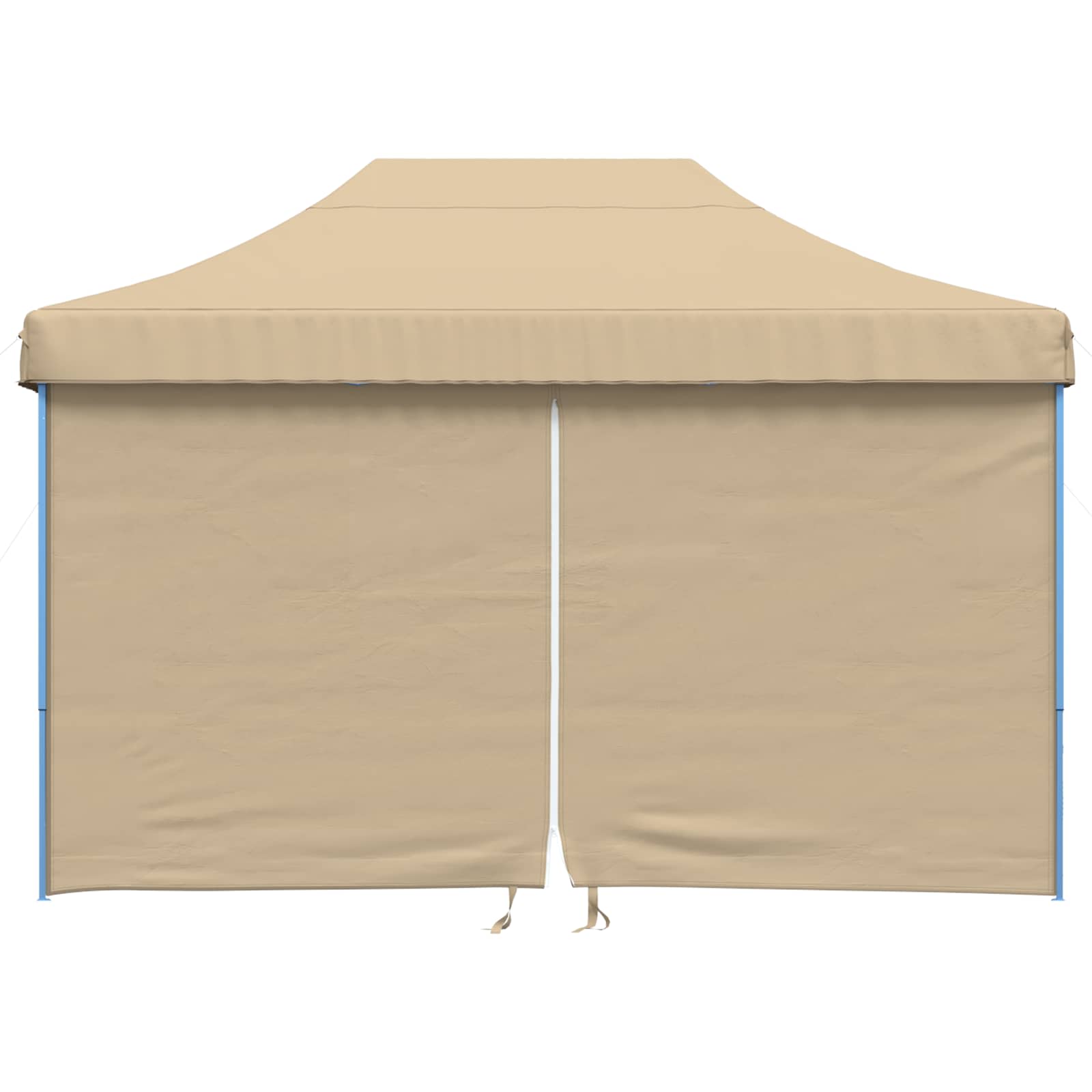 Partyzelt Faltbar Pop-Up Beige 410x279x315 cm