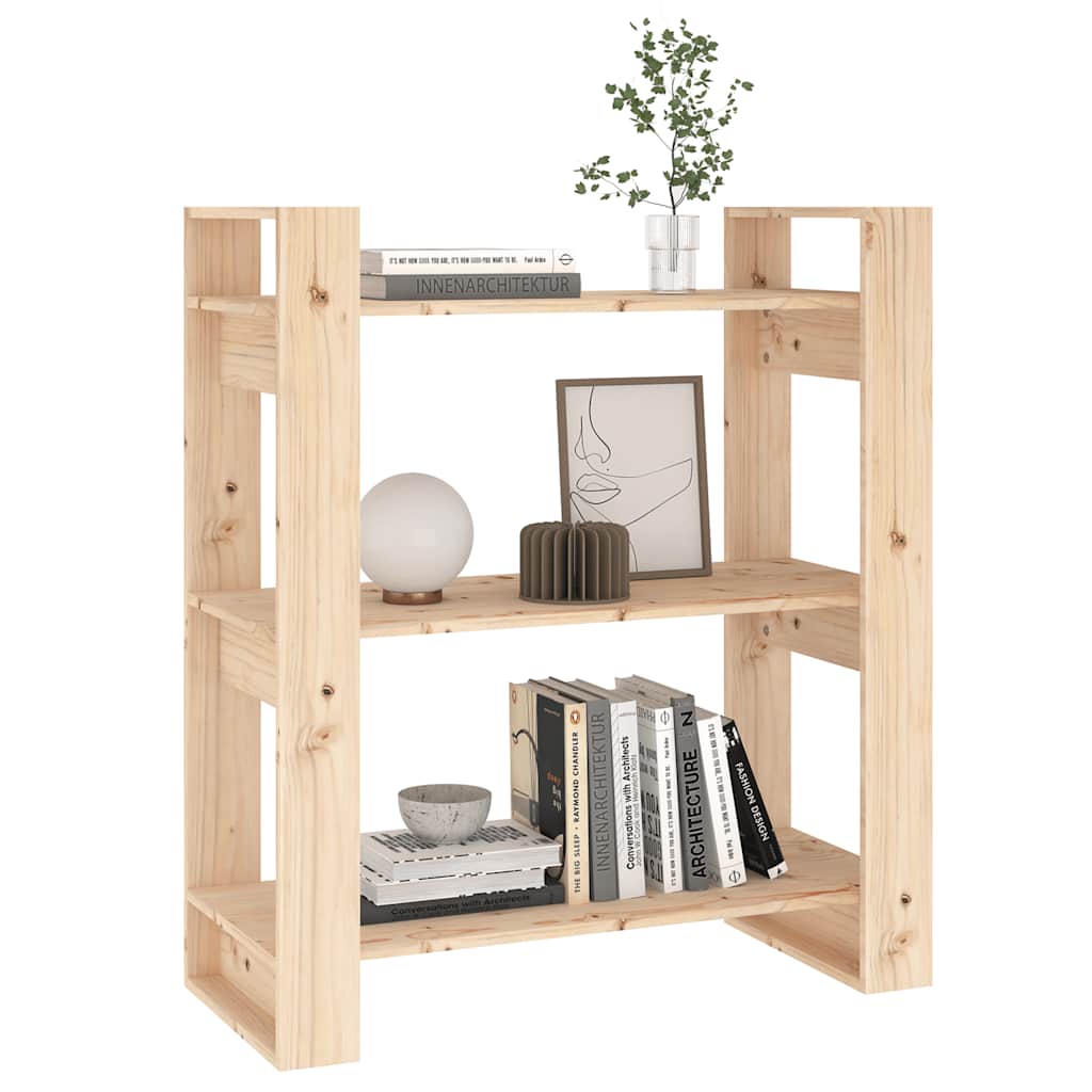 Bücherregal/Raumteiler 41x35x57 cm Massivholz Kiefer