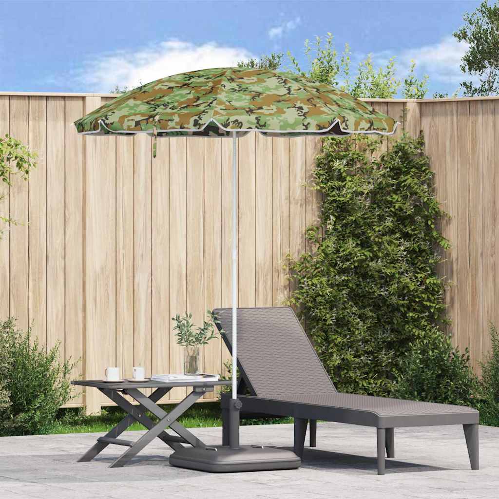 Sonnenschirm mit Stahlmast Sandfarbe 180 cm
