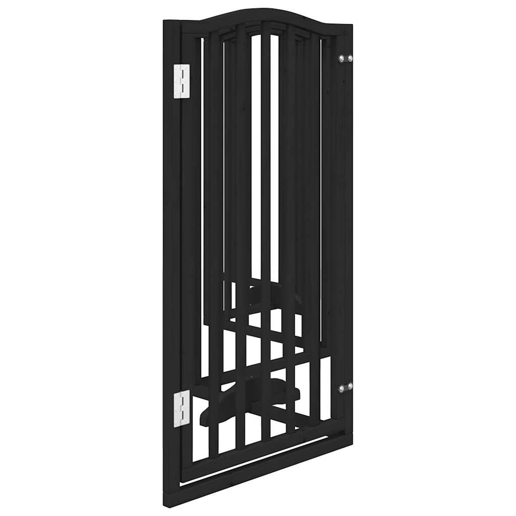 3-tlg. Hundetor Faltbar 150 cm Pappelholz