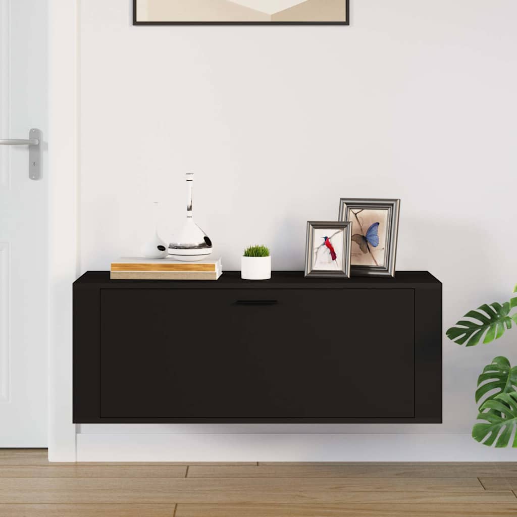 Wand-Schuhschrank Weiß 100x35x38 cm Holzwerkstoff