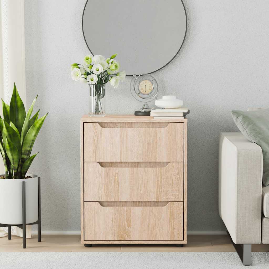 Sideboard VISNES Weiß 60x40x73 cm Holzwerkstoff