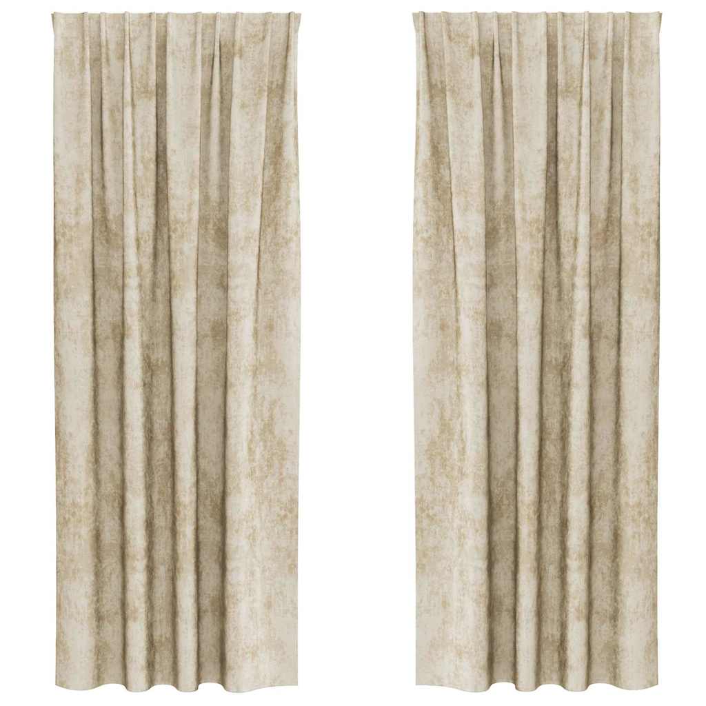Samtvorhänge mit Vorhängen 2 pcs Weinrot 140 x 140 cm Samt