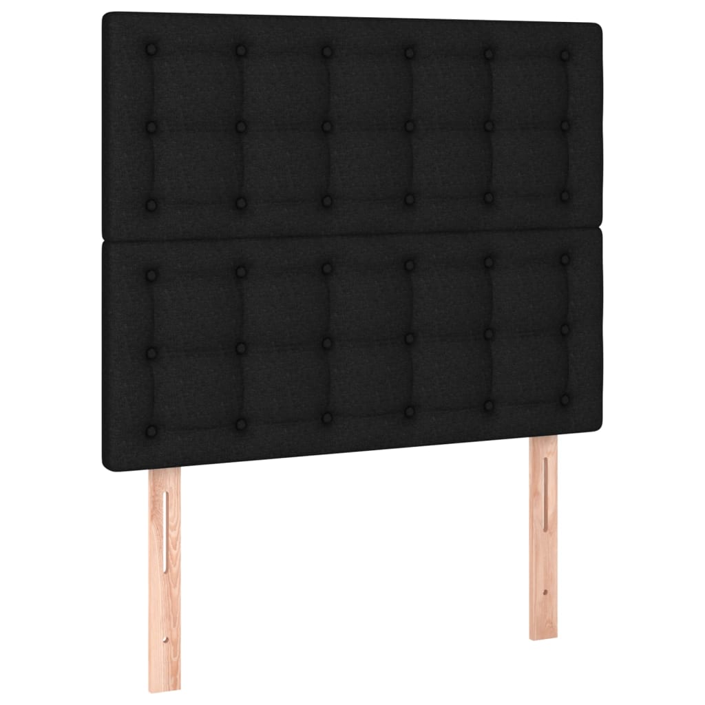 Kopfteil Hellgrau 80x5x118/128 cm Stoff
