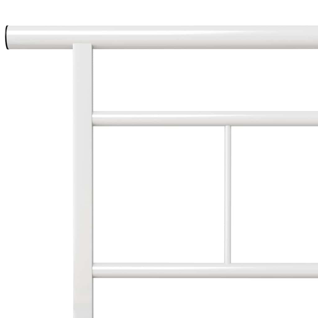 Bettgestell Grau Metall 90x200 cm