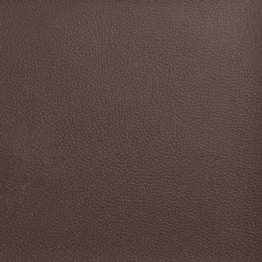 Bürostuhl mit Liegefunktion Schwarz Kunstleder