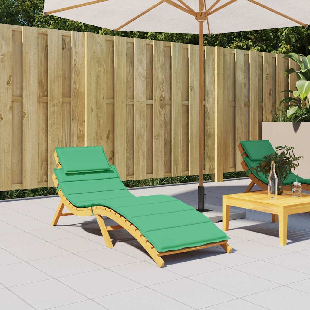 Sonnenliegen-Auflage Grau 186x58x4 cm Oxford-Gewebe