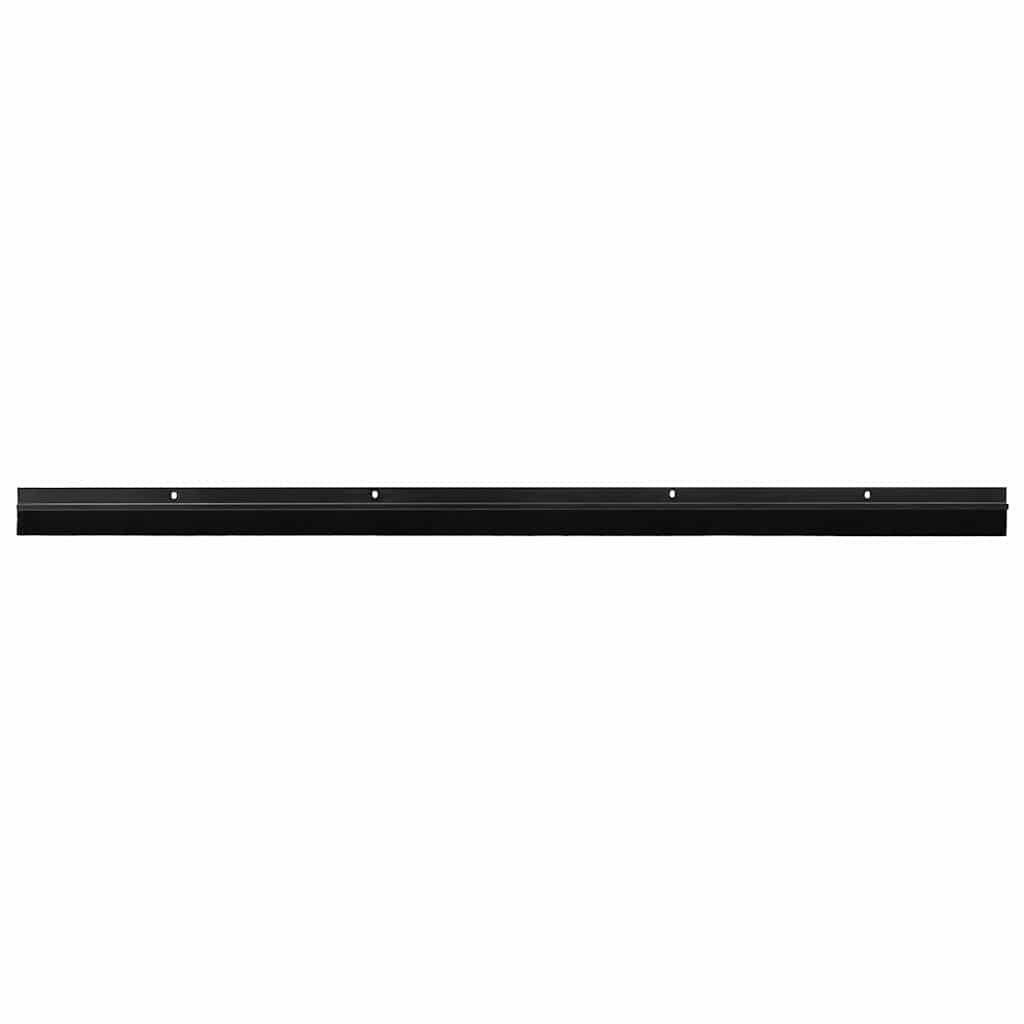 Aufsteck Türbürstendichtungen 2 pcs Braun 100 cm