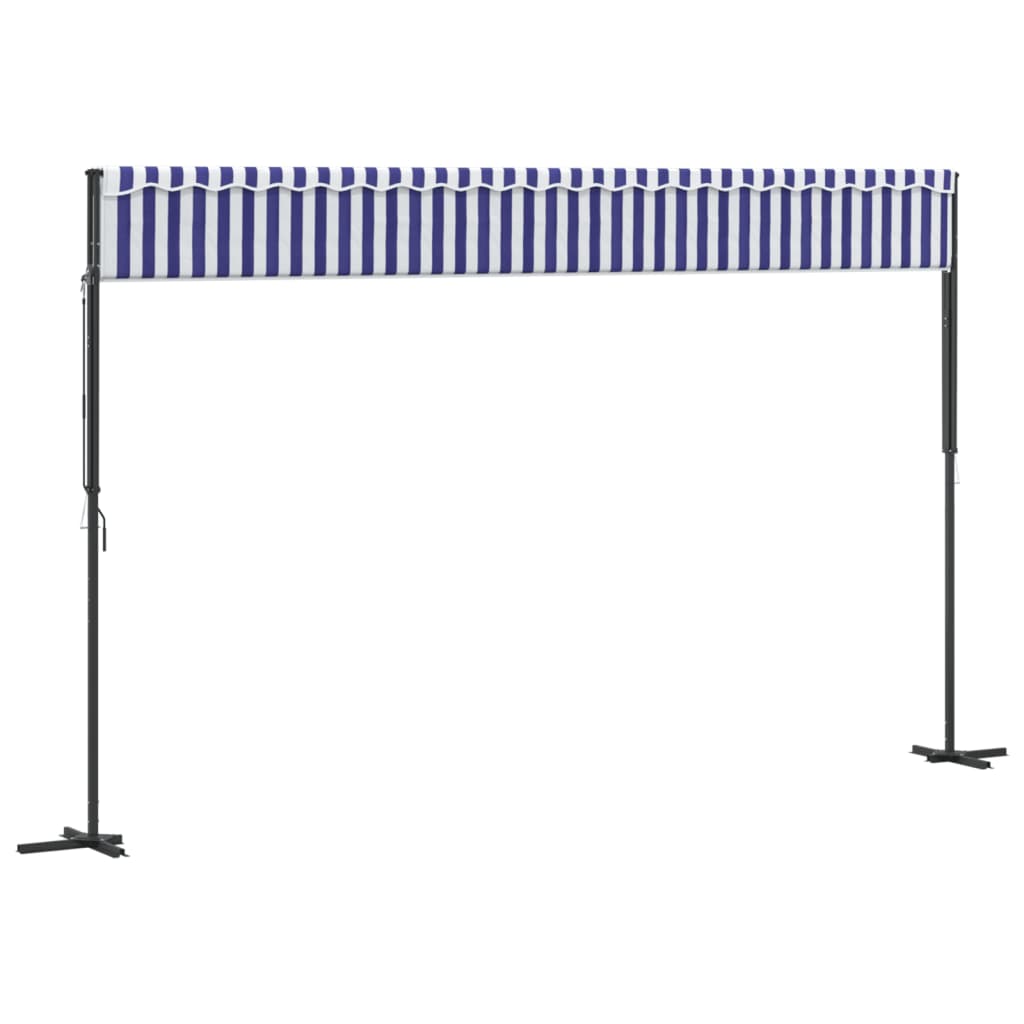 Freistehende Markise 400x300 cm Anthrazit