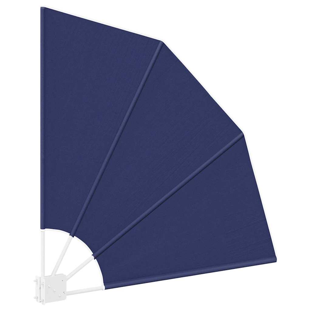 Faltbarer Balkonfächer Grau 210×210 cm