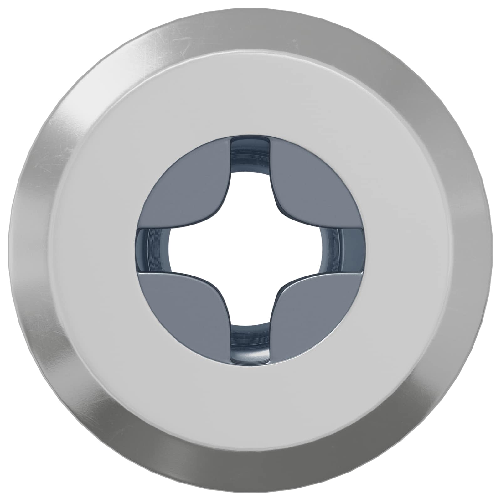 Sicherungsmutter 2 pcs Silber M6 x 15 mm Stahl