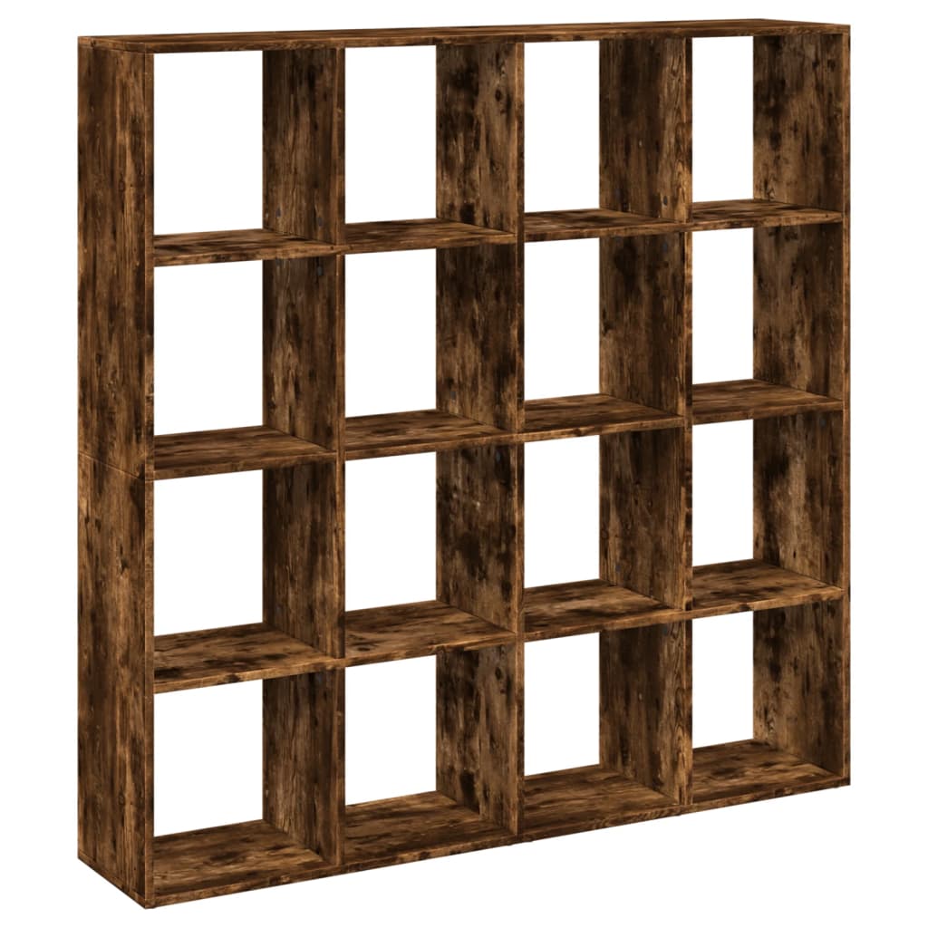 Bücherregal Weiß 137,5x29x137,5 cm Holzwerkstoff