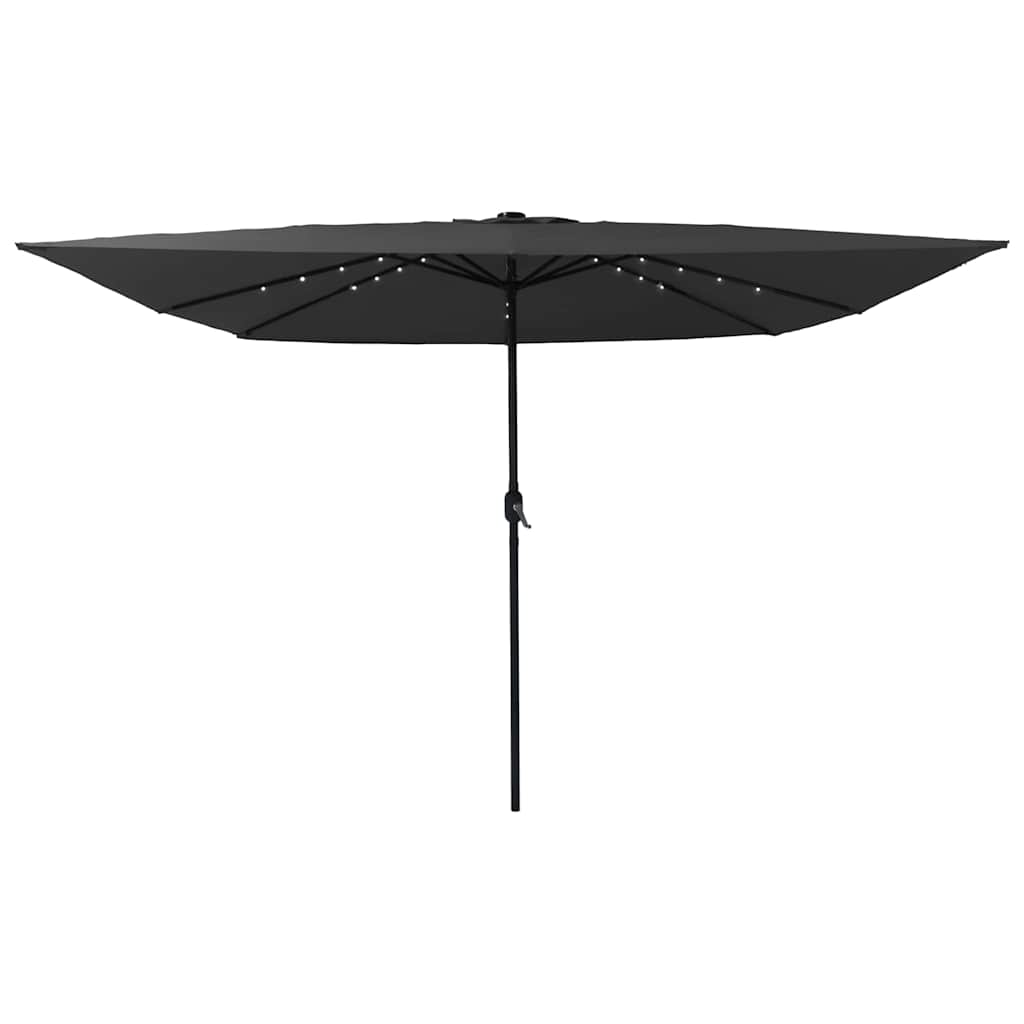 Garten-Sonnenschirm Sand 295 x 295 x 245 cm Polyester und Stahl