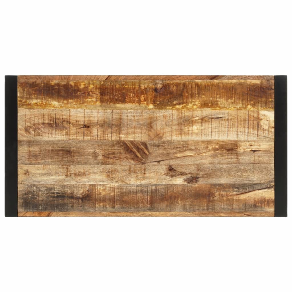 Bartisch 110 x 60 x 110 cm Massivholz Mango