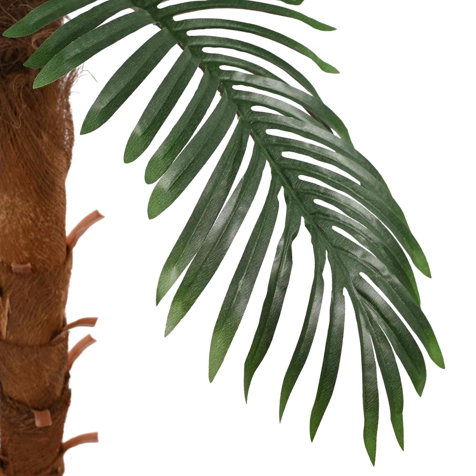 Künstlicher Cocuspalm Baum Grün 70 x 18 x 140 cm