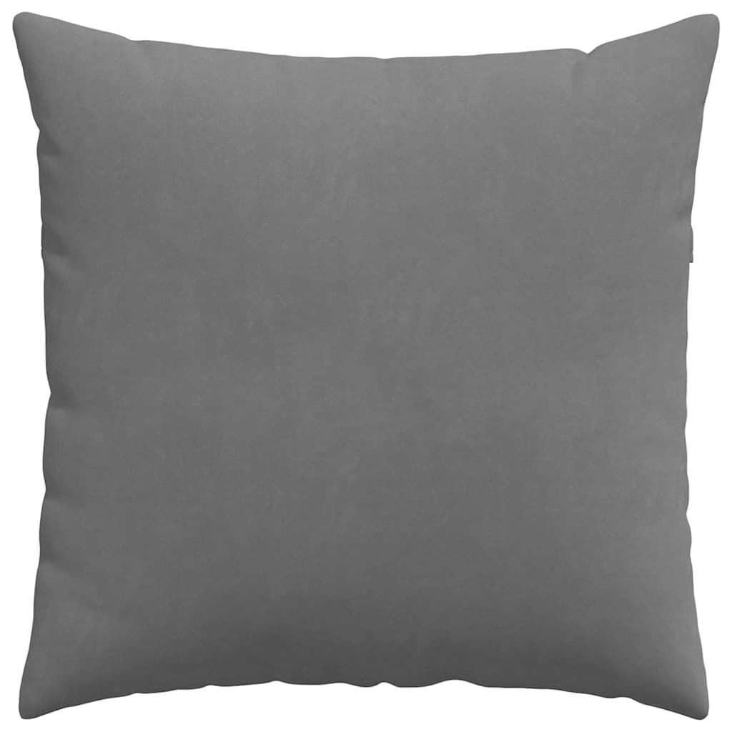 Sofakissen 2 Stück Taupe 50 x 30 cm Stoff