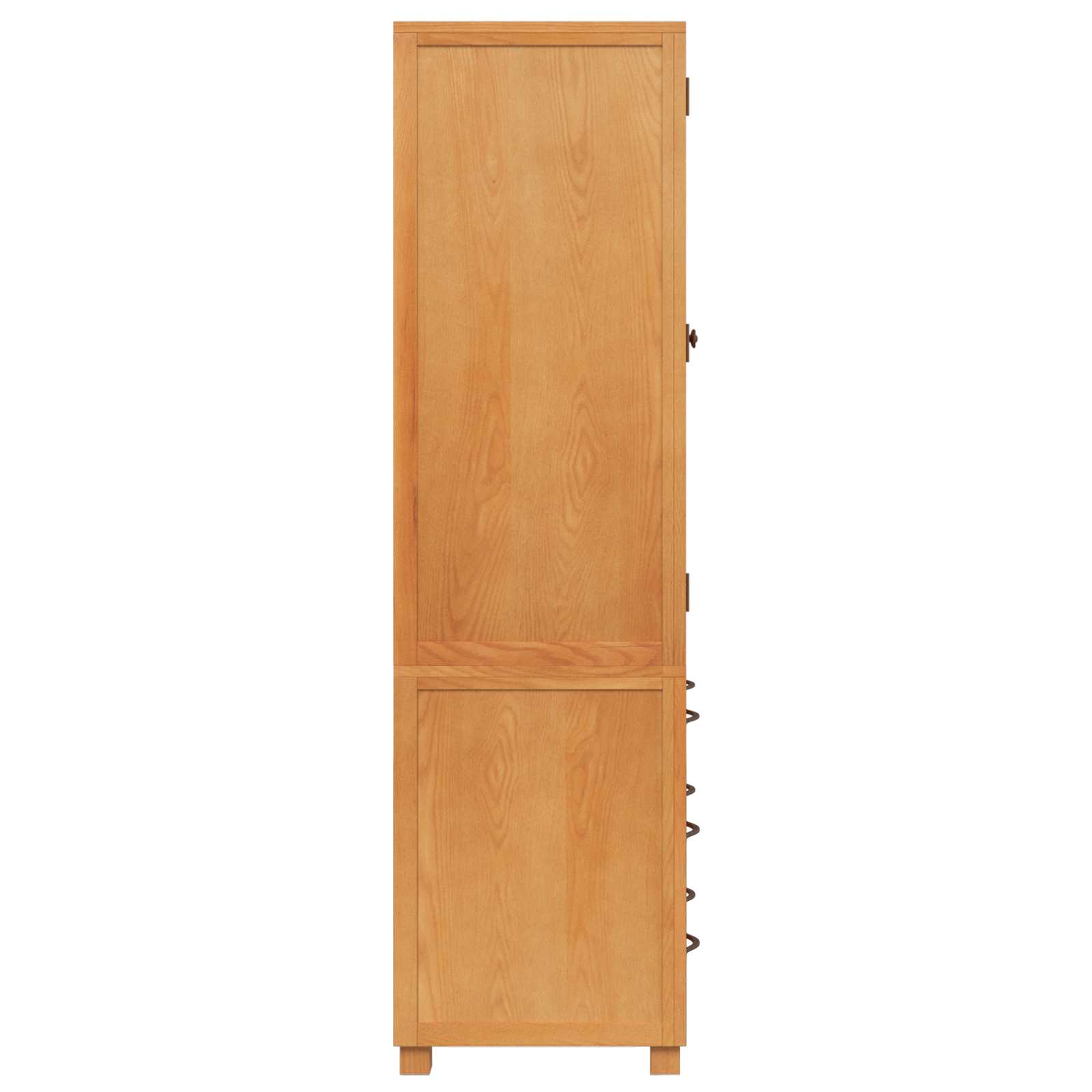 Aufbewahrungsmöbel-Set mit Tür 2 Stk. Braun 80 x 50 x 180 cm