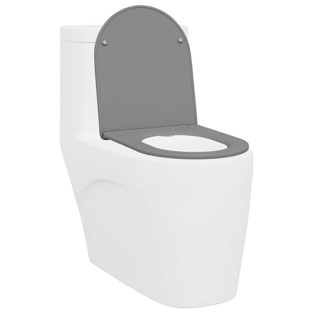 Toilettensitz Anthrazit 47 x 36 x 3,4 cm Duroplast