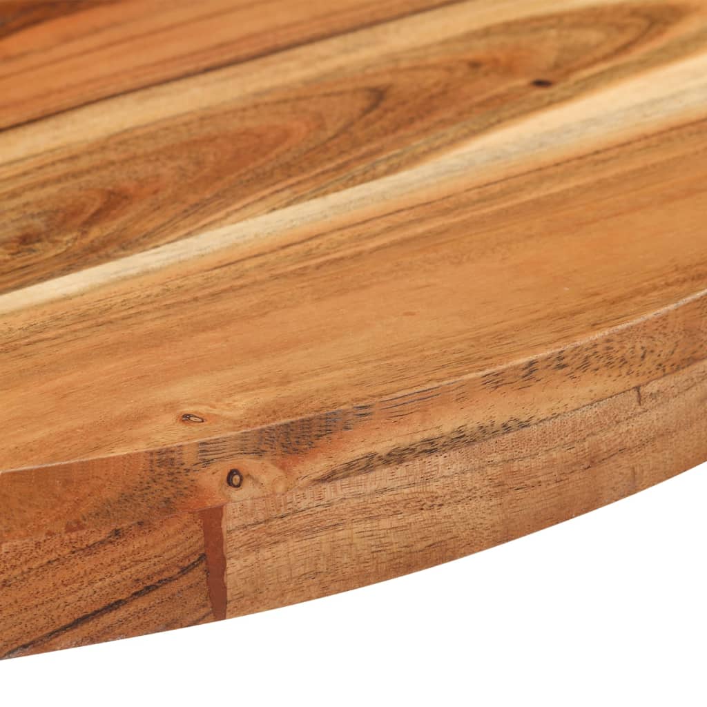 Bistrotisch Rund Ø60x75 cm Raues Mangoholz