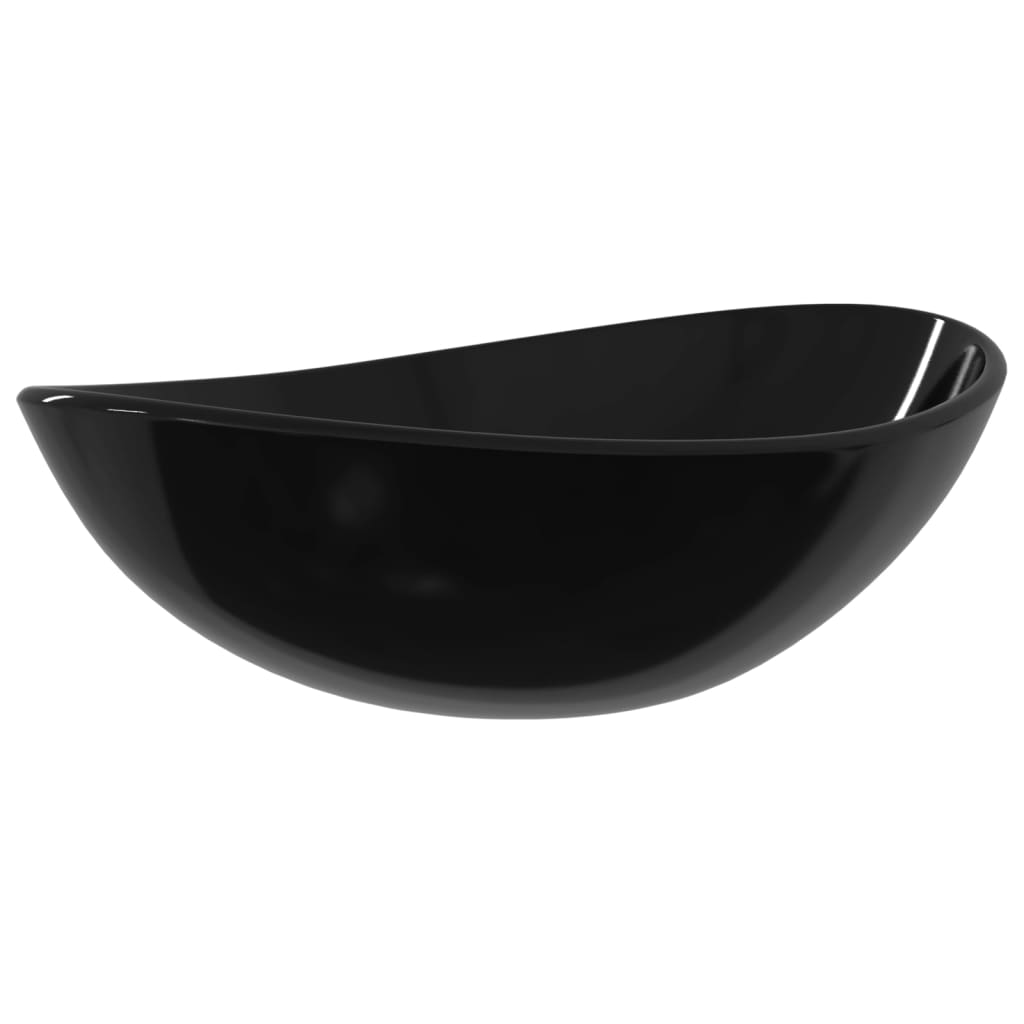 Waschbecken Hartglas 54,5x35x15,5 cm Transparent