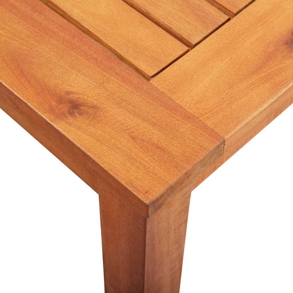 Gartentisch 150x90x74 cm Massivholz Akazie