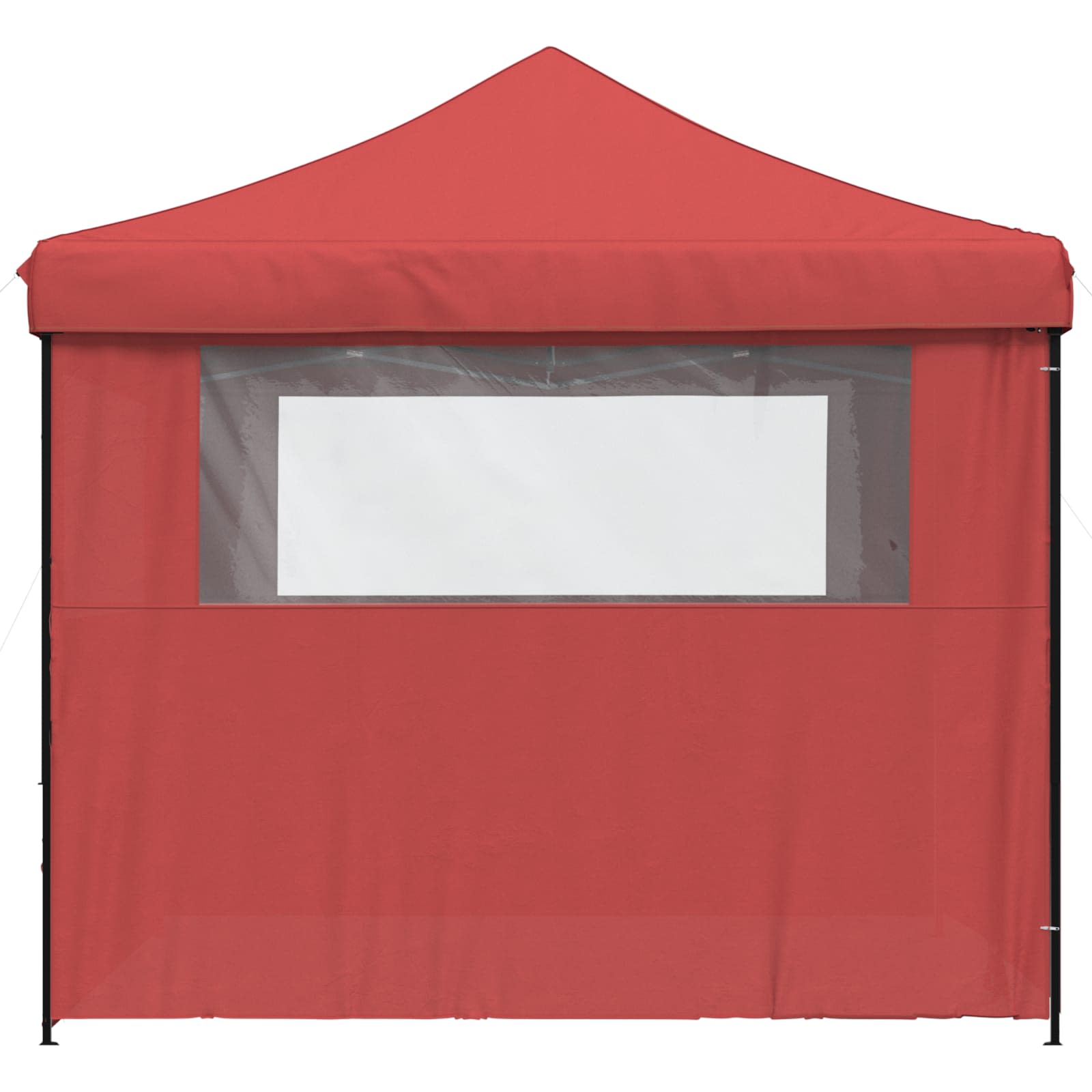 Partyzelt Faltbar Pop-Up Schwarz 292x292x315 cm