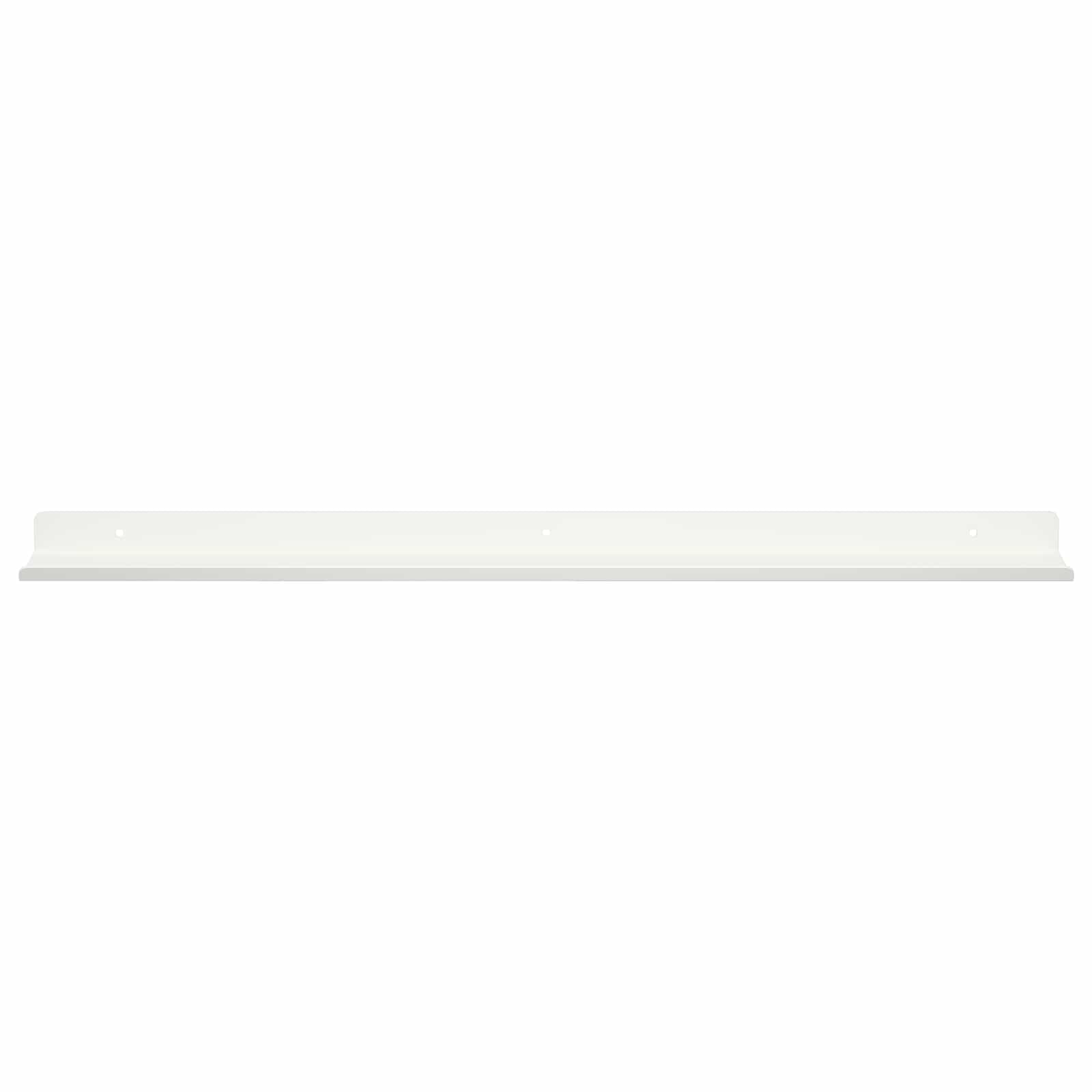Schwebendes Regal 3 pcs Schwarz 40 x 9 x 2,5 cm Stahl
