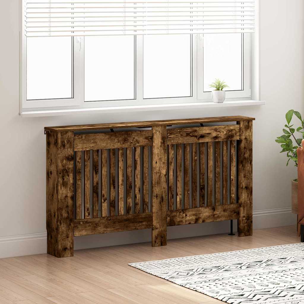 Holzwerkstoff Heizkörper-Abdeckung Heizkörperverkleidung 112 cm, weiß