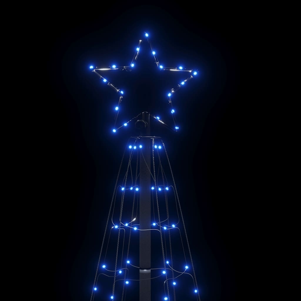 LED-Weihnachtsbaum mit Erdspießen 220 LEDs Warmweiß 180 cm