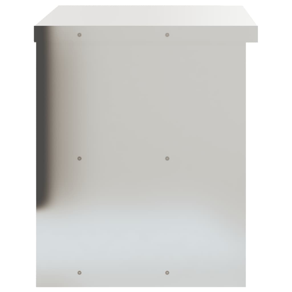 Küchen-Wandschrank mit Schiebetüren Edelstahl