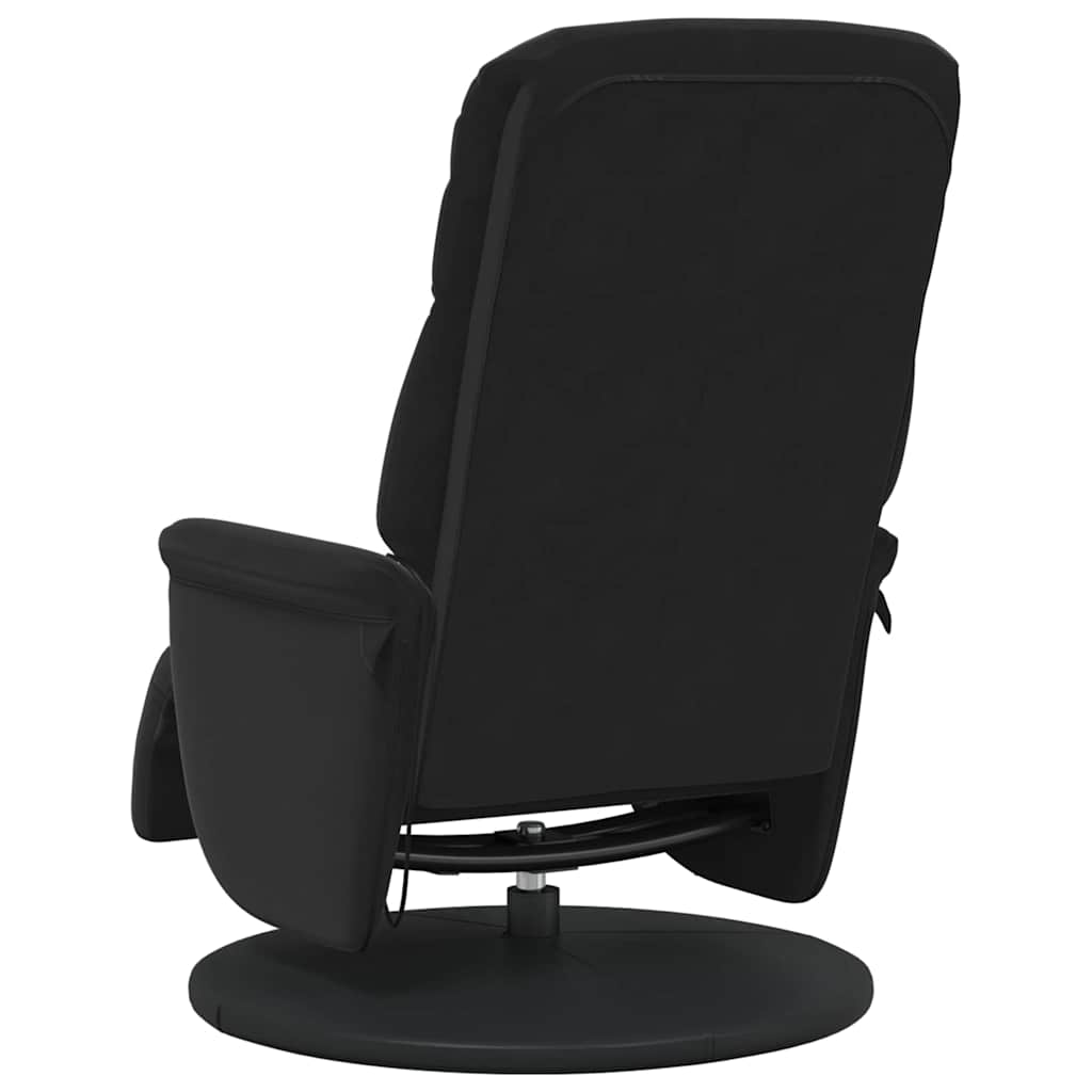 Massage Relaxsessel Dunkelgrau 91 x 71 x 105 cm Samt