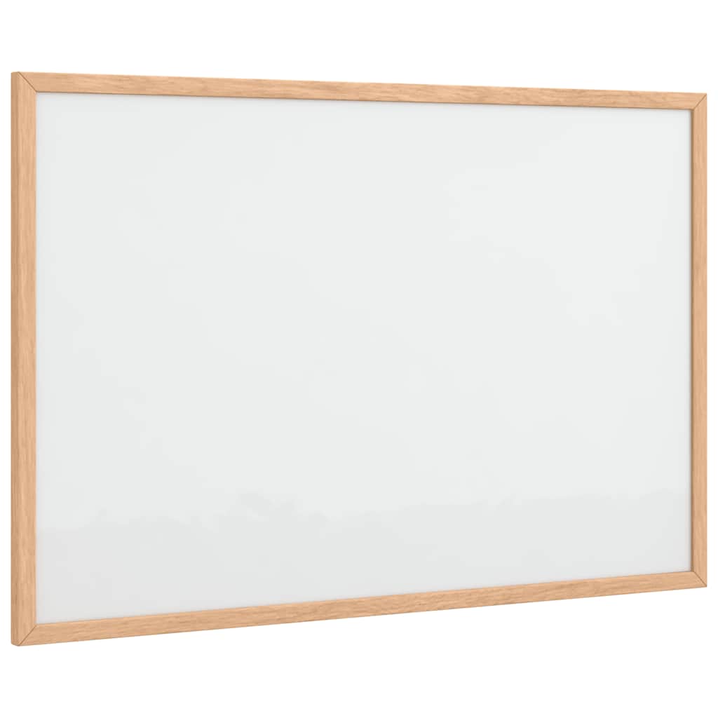 Magnetisches Whiteboard mit massivem Kiefernholzrahmen 40x30 cm