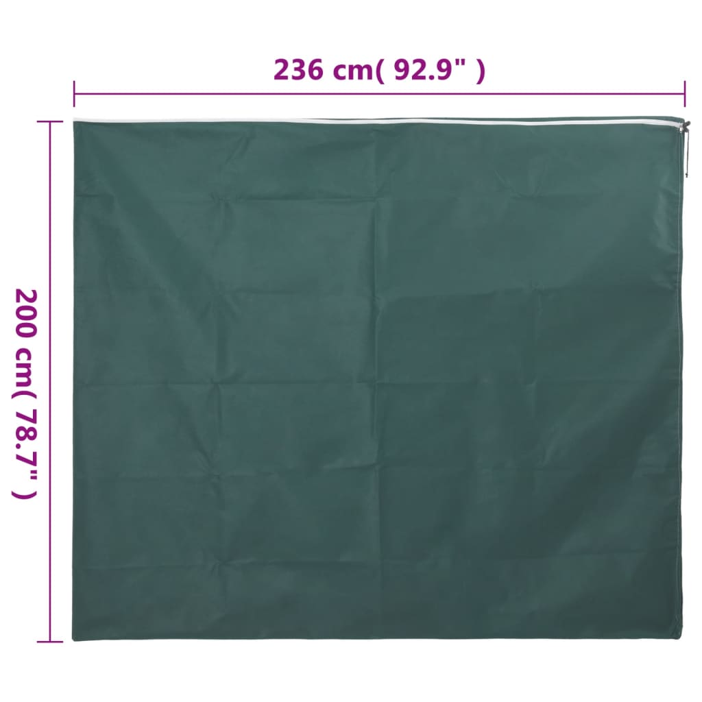 Wintervlies mit Reißverschluss 4 Stk. 70 g/m² 1x1,55 m