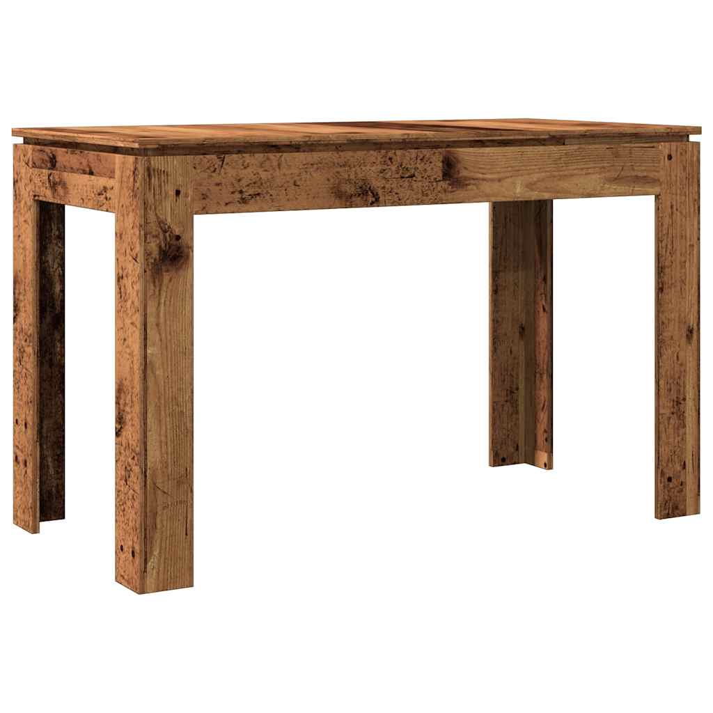 Esstisch Weiß 120x60x76 cm Holzwerkstoff
