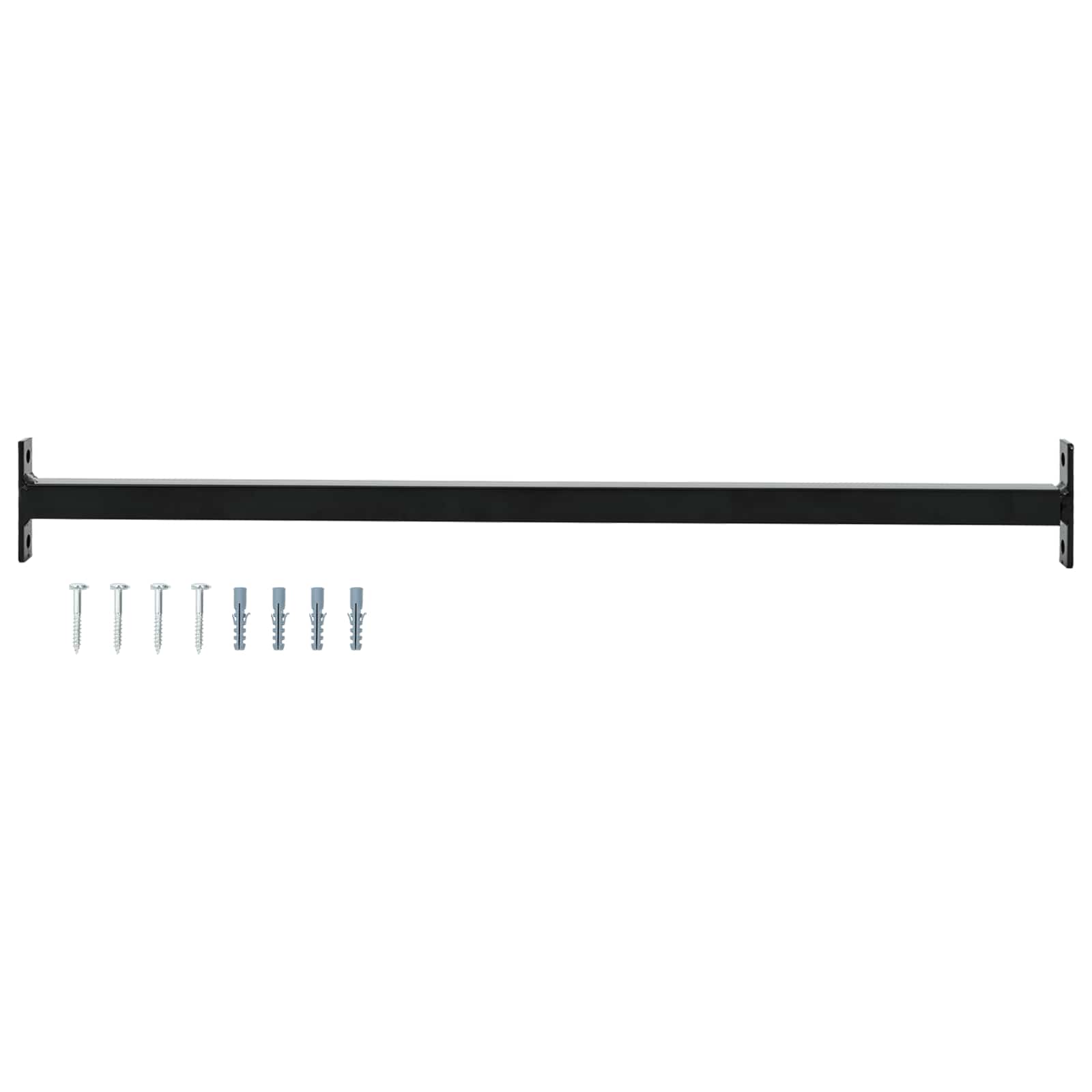 Verstellbarer Fenster-Sicherheitsbalken 6 pcs Silber Stahl