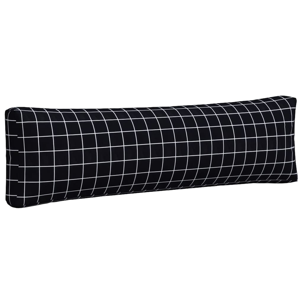 Palettenkissen Blau Weiß Gestreift 58x58x10 cm Oxford-Gewebe