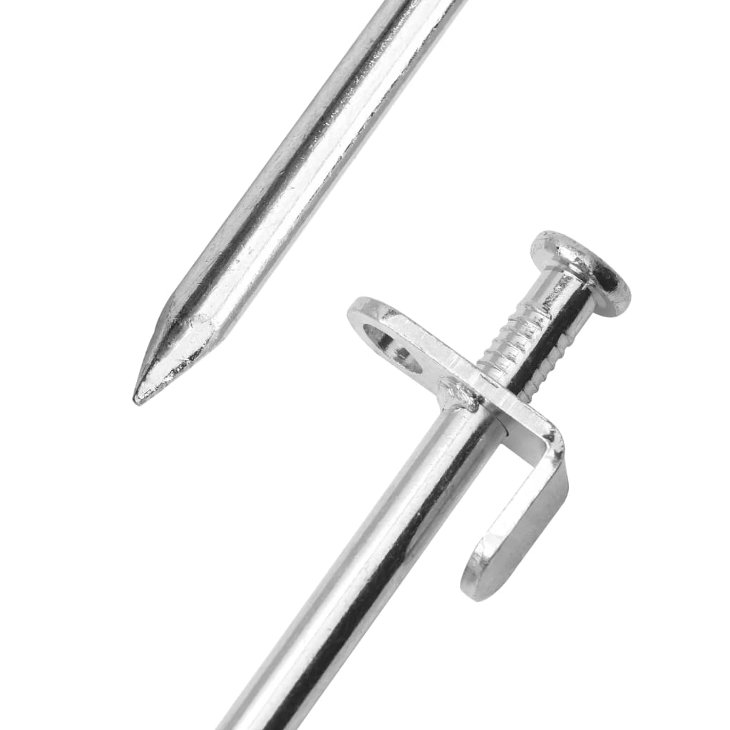 Zeltheringe 24 Stk. 30 cm 8 mm Verzinkter Stahl