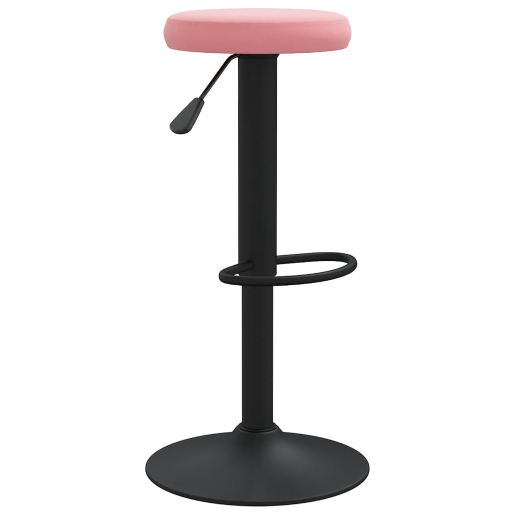 Barhocker 2 Stk. Schwarz Samt