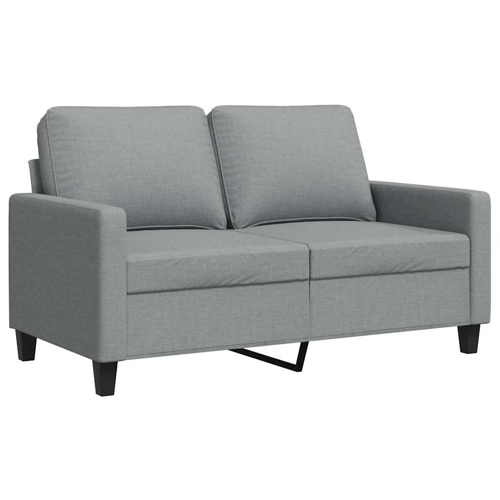 3-Sitzer-Sofa Hellgrau 180 cm Stoff