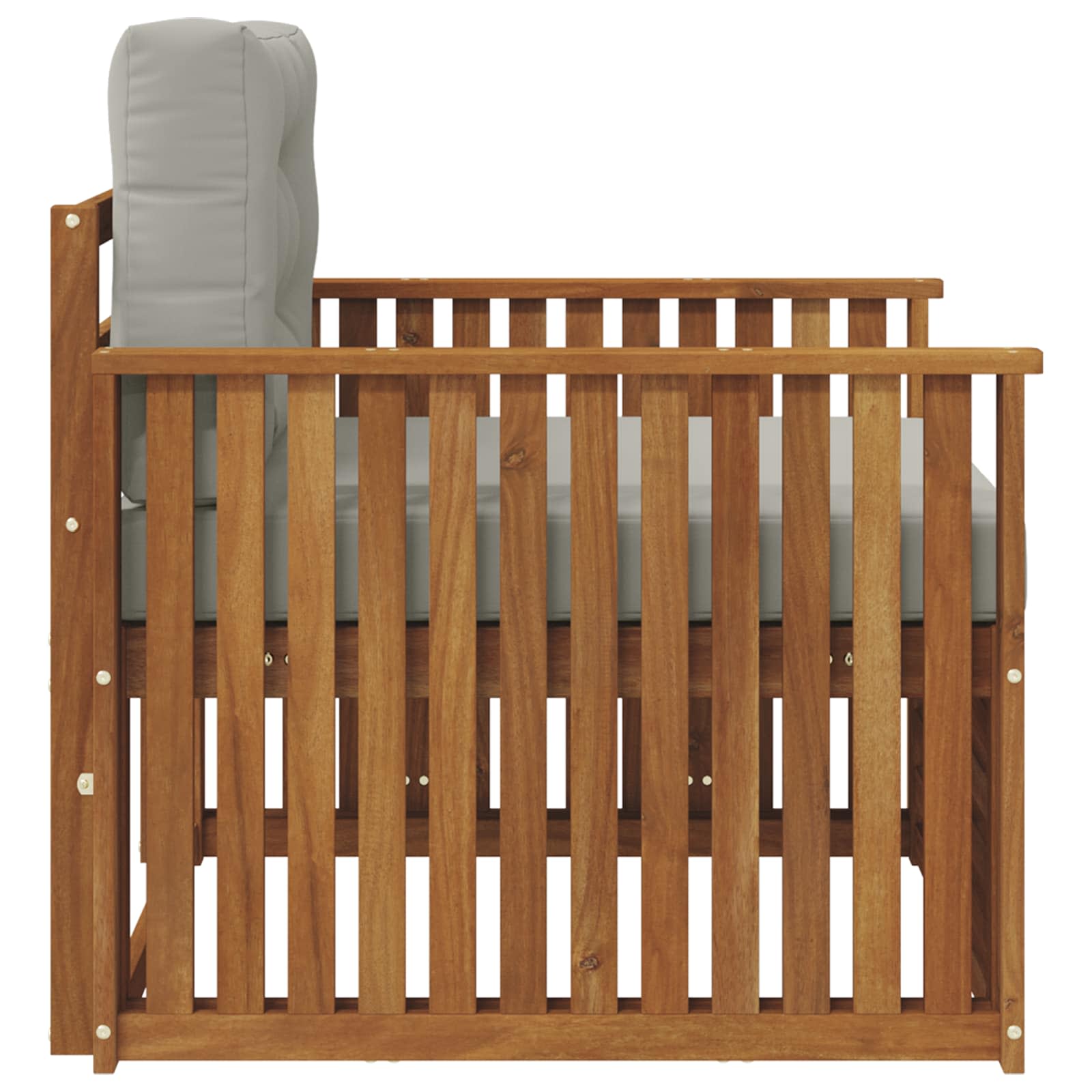 2 Stück Outdoor-Sofa Natur