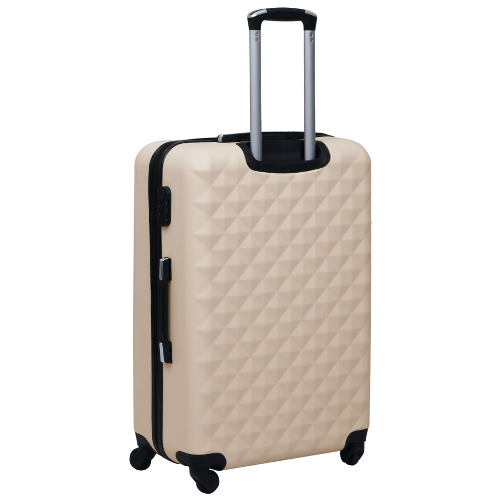 Hartschalen-Trolley Braun ABS