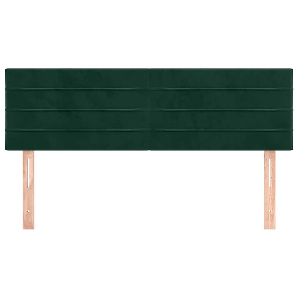 Kopfteil Hellgrau 80x5x118/128 cm Samt