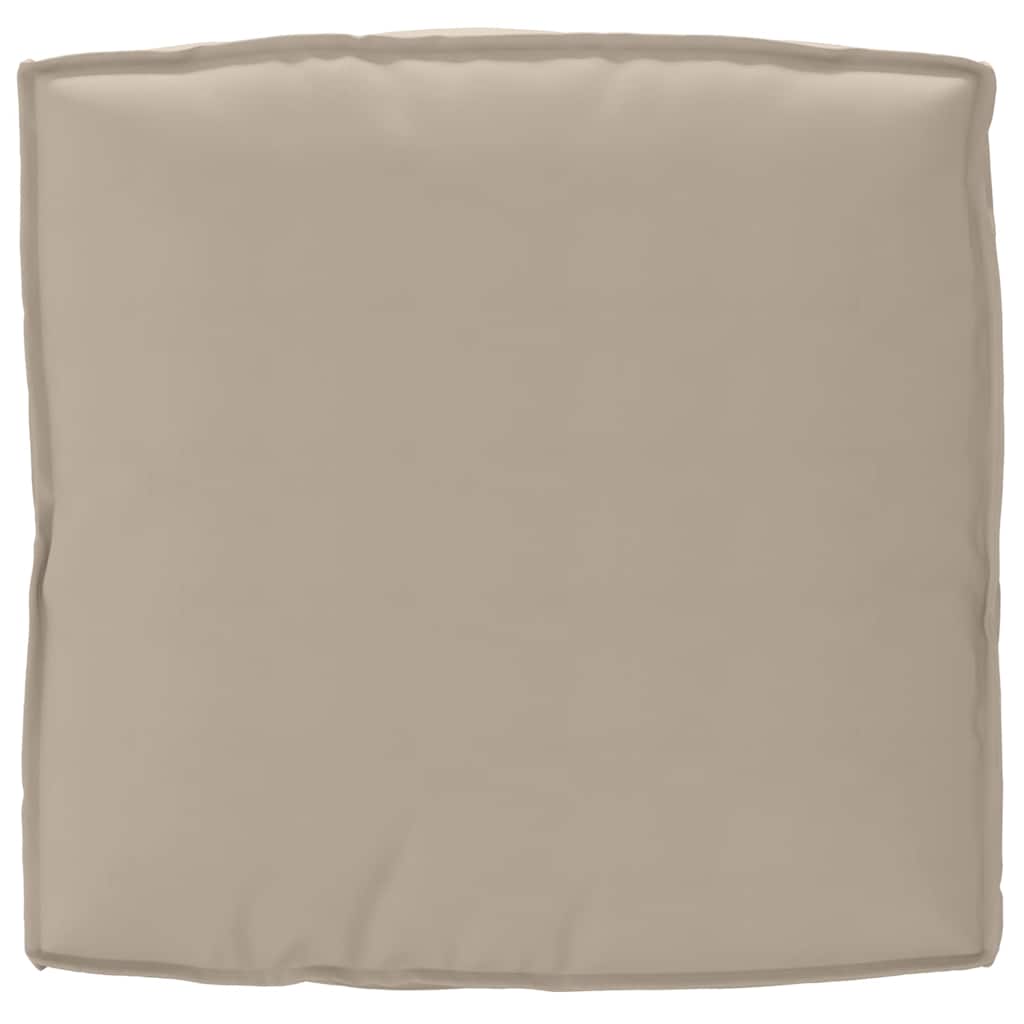 Kissen Anthrazit 80 x 80 x 12 cm Oxford-Stoff