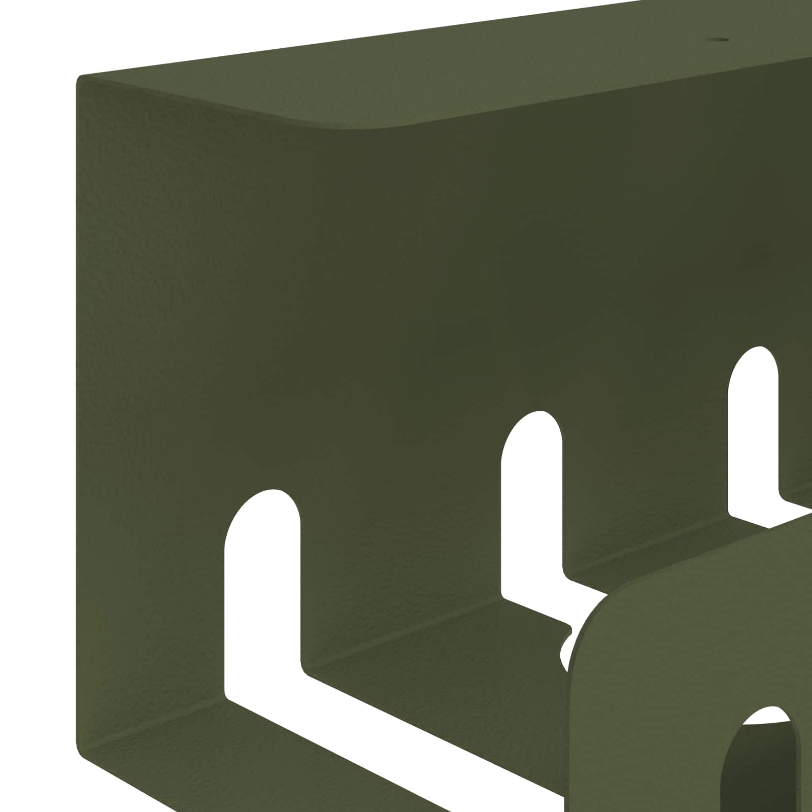 Unter dem Schreibtisch Kabelmanagement Tray 2 Stk. Anthrazit