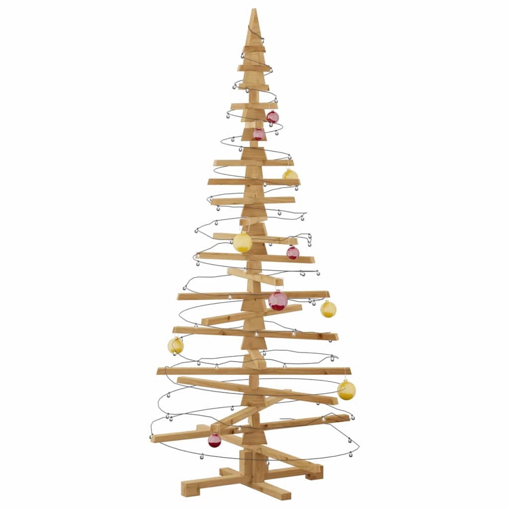 Weihnachtsbaum Holz zum Schmücken 60 cm Massivholz Kiefer
